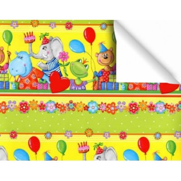 Kids Premium Coated Gift Wrap Roll 2A2189 (+ Roll Size)